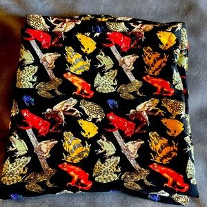 Vintage Nicole Miller Frog Scarf